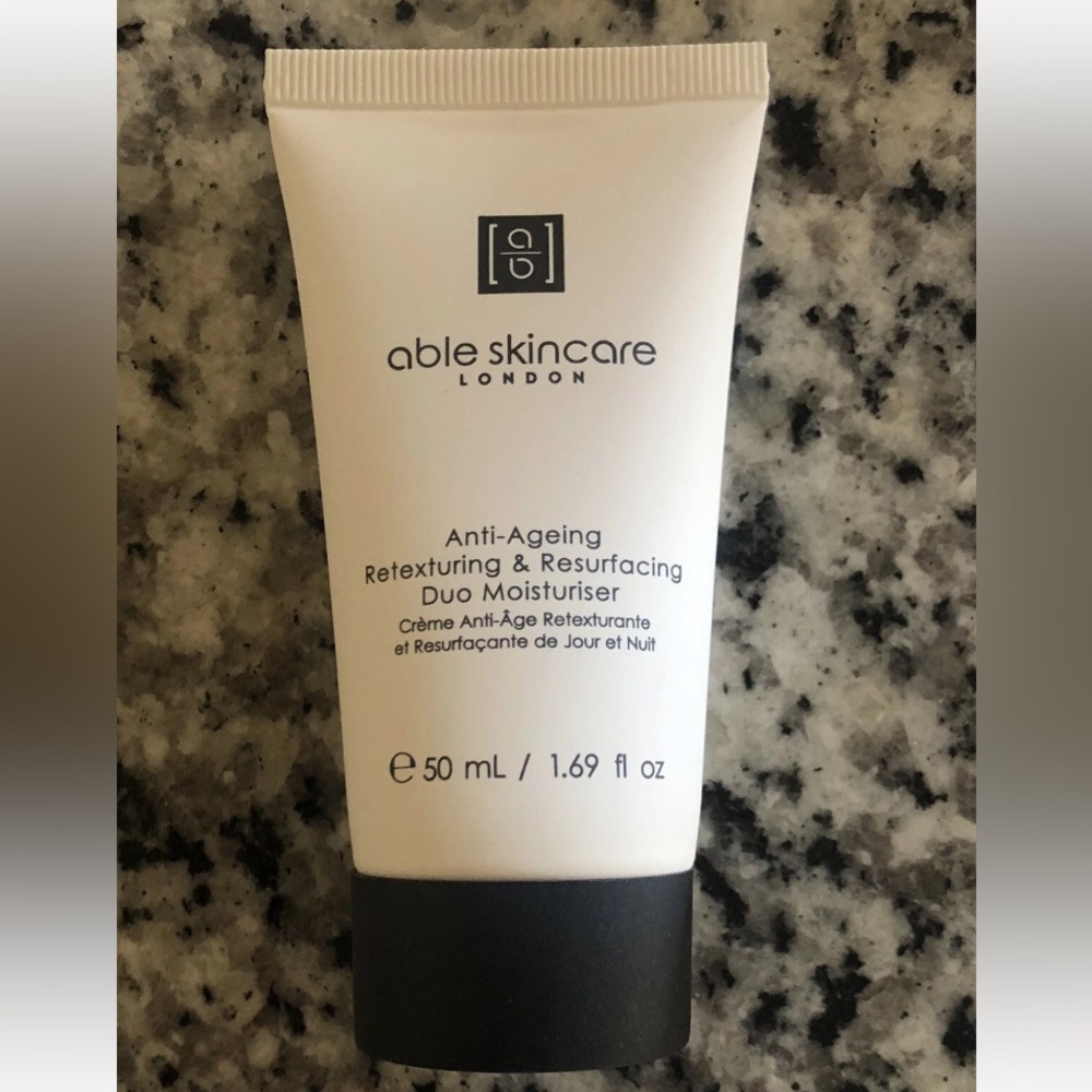 Able Skincare Anti-Ageing Retexturing Resurfacing Duo Moisturizer 1.69 oz New!❤️